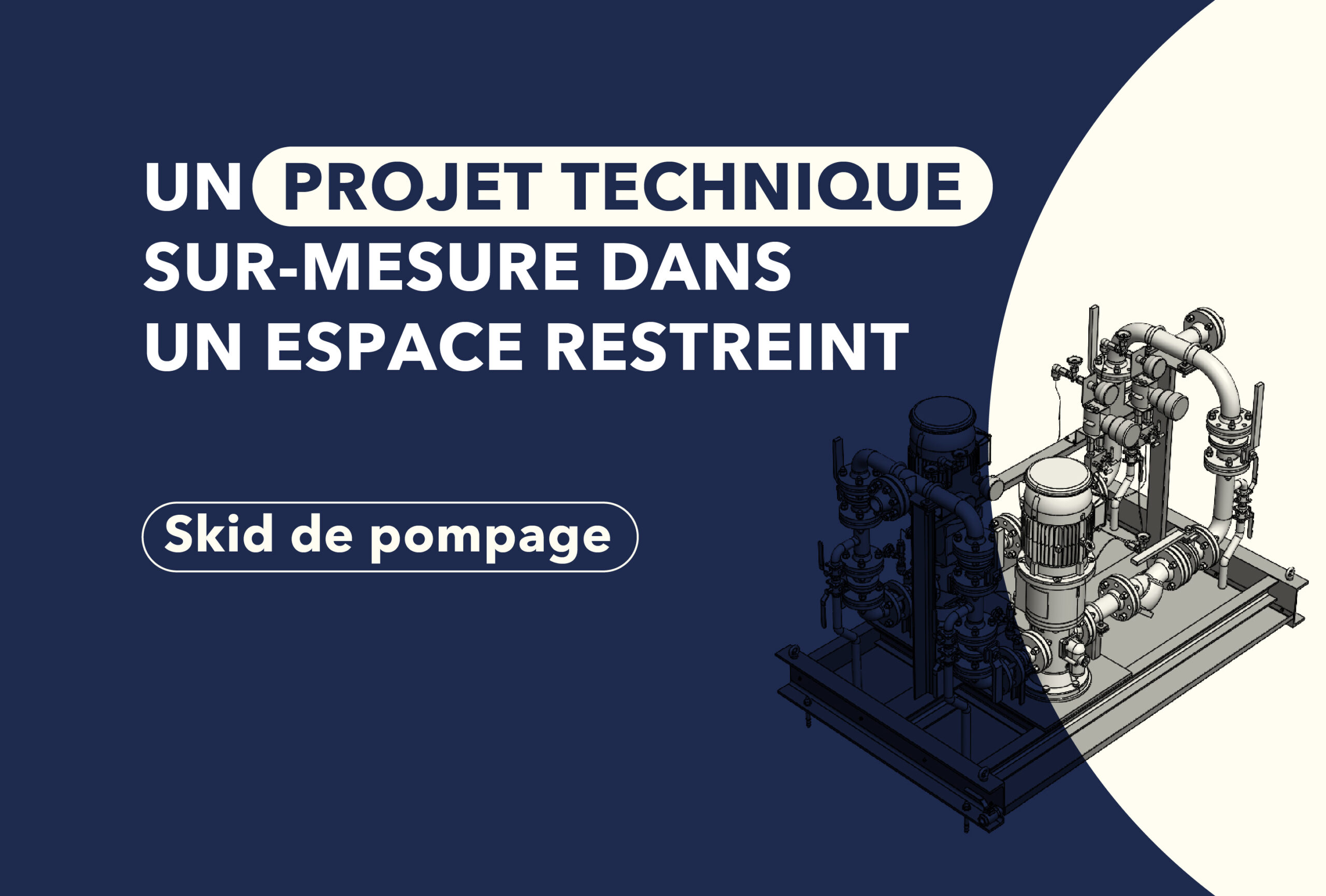 Technec - Skid de pompage - Bureau d'études