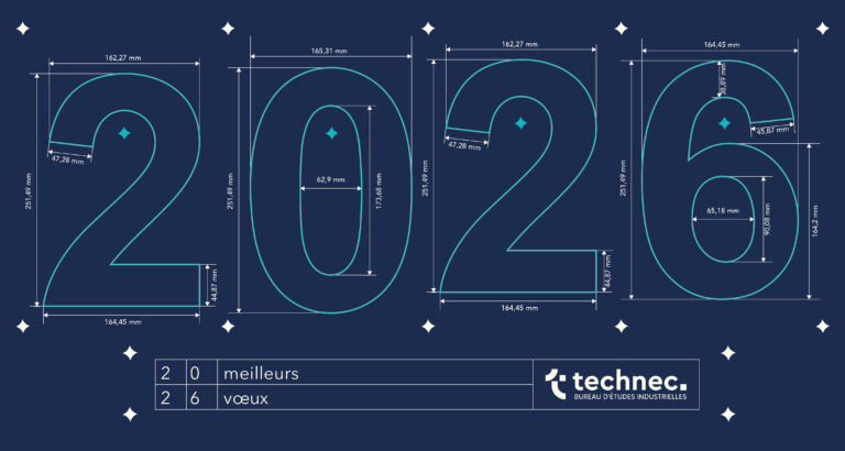 Vœux 2026 - Bureau d'études - Technec